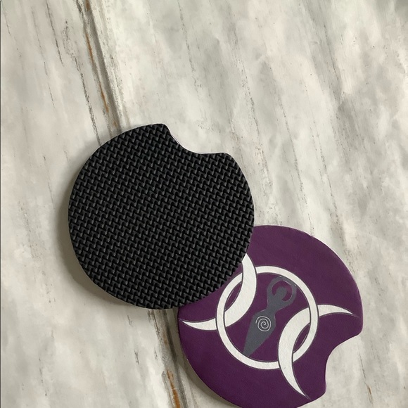 Witchy Woman Goddess Car Coaster set - Picture 2 of 3
